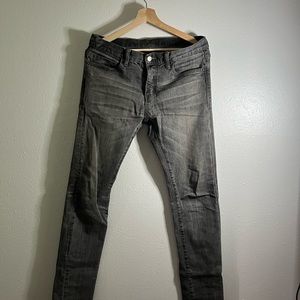 MNML LA Grey Skinny Denim Sz 30 (No Zip)